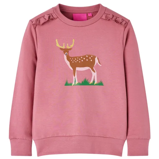 Sudadera Infantil Color Frambuesa 140