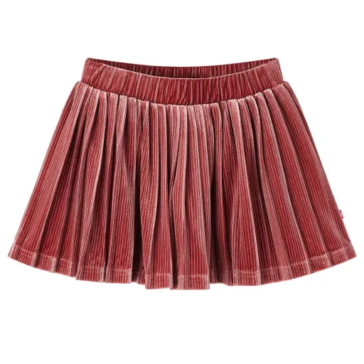 Falda Plisada Infantil Rosa 104
