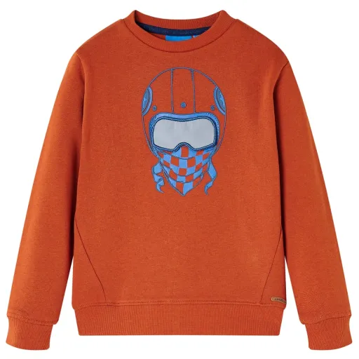 Sudadera Infantil Color Teja Claro 104