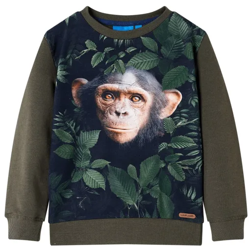 Sudadera Infantil Caqui 116