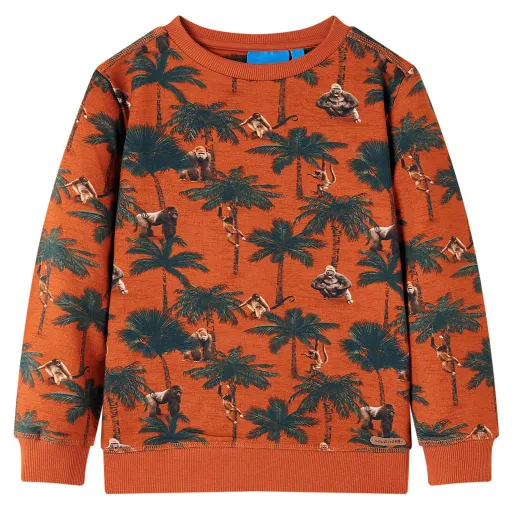 Sudadera Infantil Color Teja Claro 116
