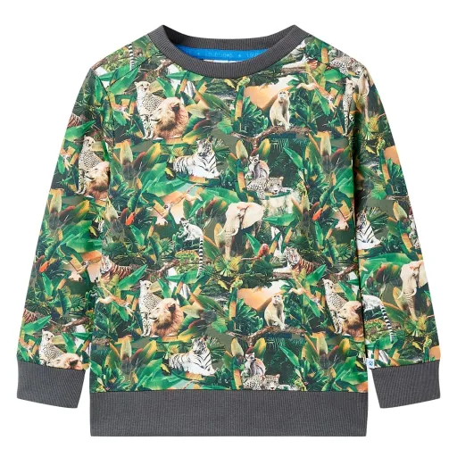 Sudadera Infantil Azul Petróleo Claro 116