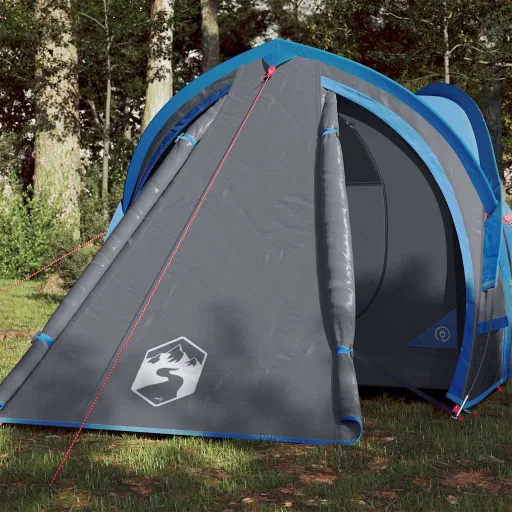 Tienda de Campaña Iglú Para 2 Personas Impermeable Azul