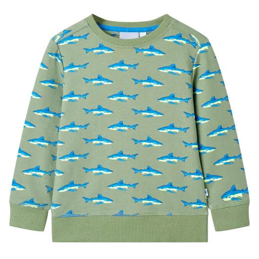 Sudadera Infantil Caqui Claro 104