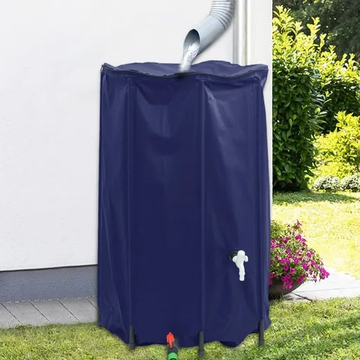 Depósito de Agua Plegable Con Grifo PVC 500 l
