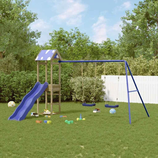 Parque Infantil de Exterior Madera de Pino Impregnada