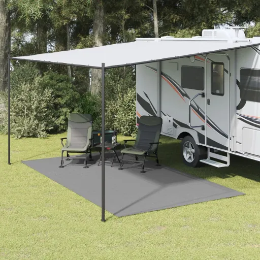 Alfombra de Tienda de Campaña Gris Antracita 4,5x2,5 m