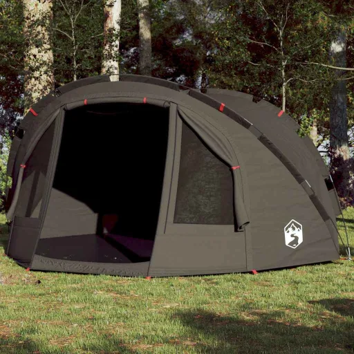 Tienda de Pesca Para 4 Personas Impermeable Marrón