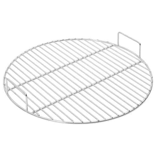 Parrilla Redonda de BBQ Con Asas Acero Inoxidable 304 Ø44,5 cm