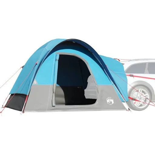 Tienda de Campaña de Coche Para 4 Personas Impermeable Azul