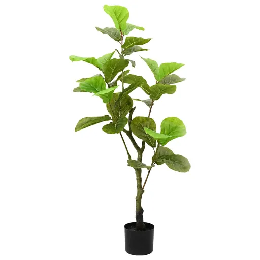Árbol Ficus Artificial 30 Hojas Verde 125 cm