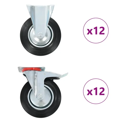 Ruedas 24 Unidades 200 mm