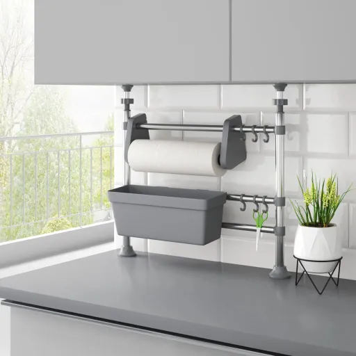 Organizador de Cocina Ajustable Aluminio