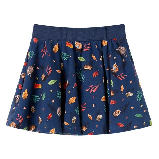 Falda Infantil Azul Marino 128