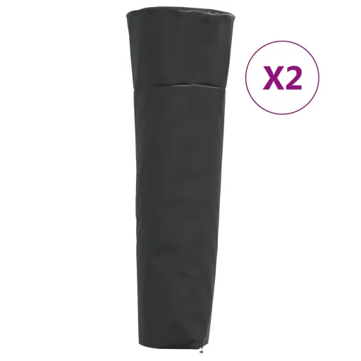 Cubiertas Calefactores Torre 2 Uds Tela Oxford 420D 86x47x241cm
