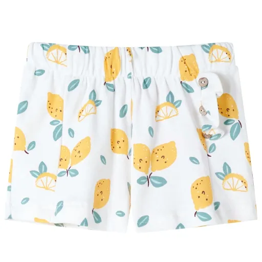 Pantalones Cortos Infantiles Color Crudo 128