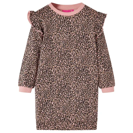 Vestido Sudadera Infantil Rosa Medio 116
