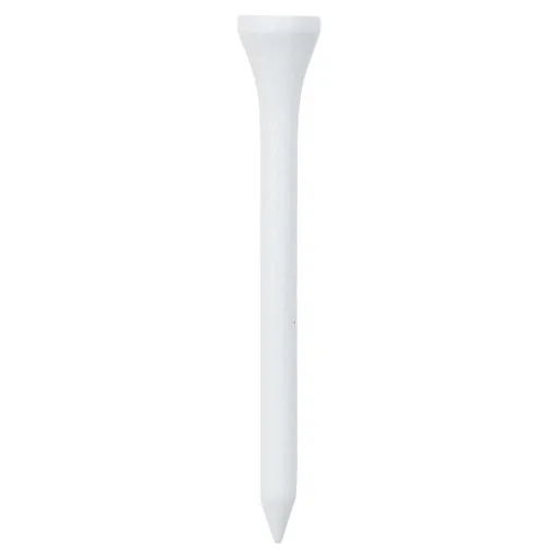 Tees de Golf 1000 Unidades 83 mm Bambú Blanco