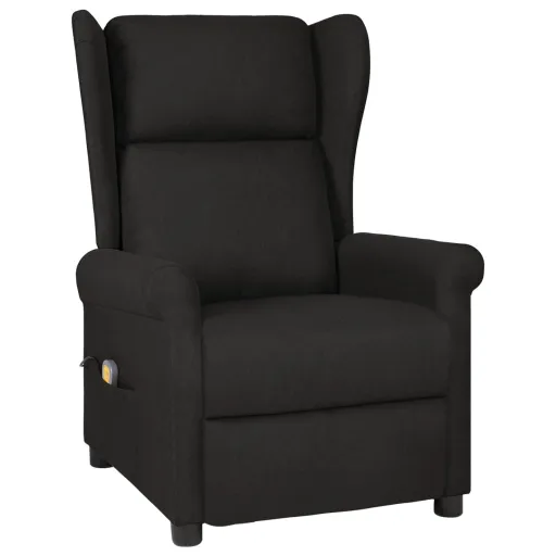Sillón de Masaje de Tela Negro