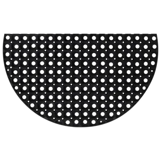 Felpudo Semicircular de Goma 45x75 cm