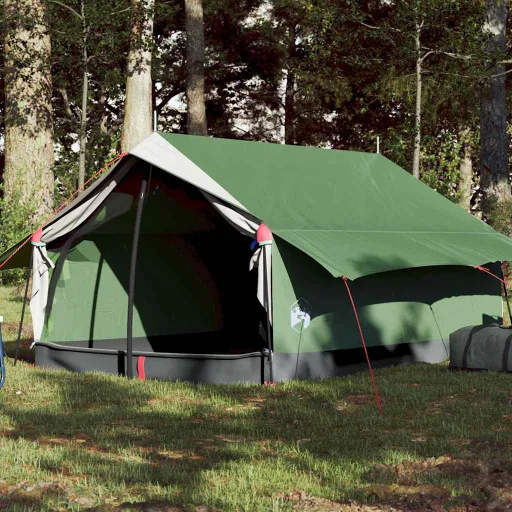 Tienda de Campaña Para 2 Personas Impermeable Verde