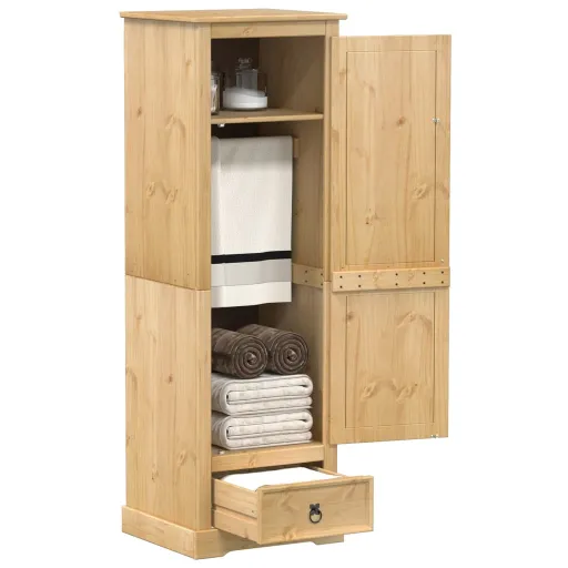 Armario Corona Madera Maciza de Pino 55x50x170 cm