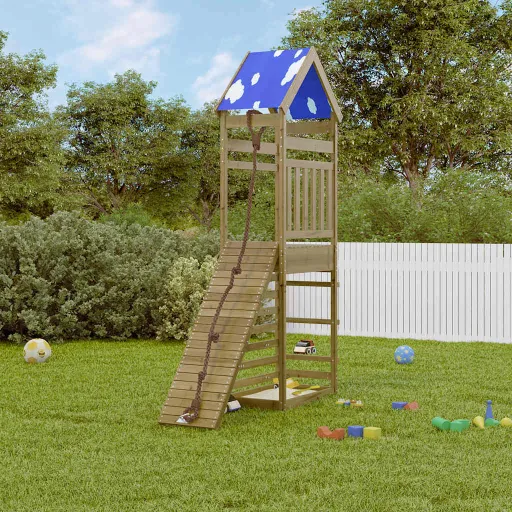Parque Infantil de Exterior Madera de Pino Impregnada