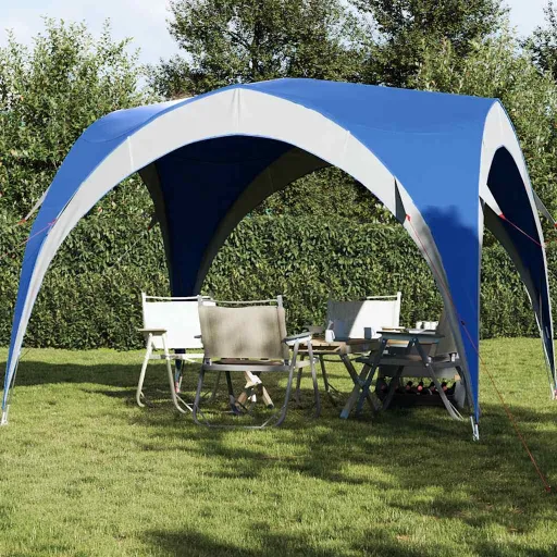 Tienda de Fiesta Impermeable Azul