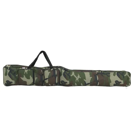 Bolso Para Caña de Pescar Tela Oxford Verde Camuflaje 150 cm