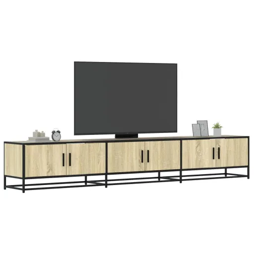 Mueble Para TV Madera de Ingeniería Roble Sonoma 240x35x41 cm