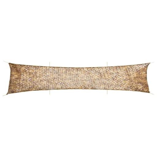 Red de Camuflaje Con Bolsa de Almacenamiento Arena 706x140 cm