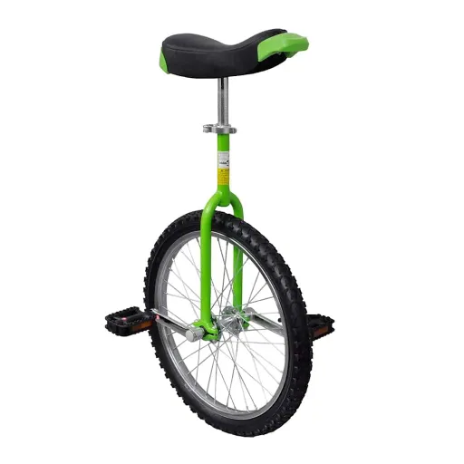 Monociclo Ajustable Verde 20 Pulgadas