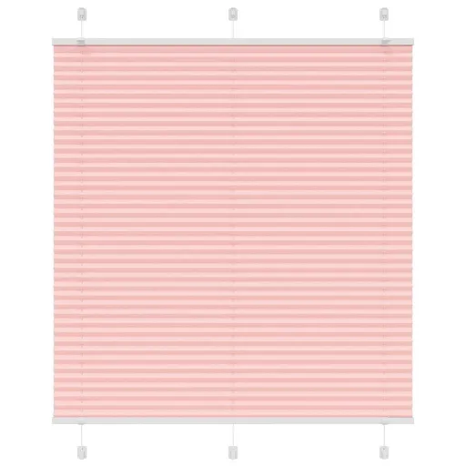 Estor Plisado Rosa 120x150 cm Tela Ancho 119,4 cm Poliéster