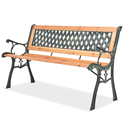 Banco de Jardín de Madera 122 cm