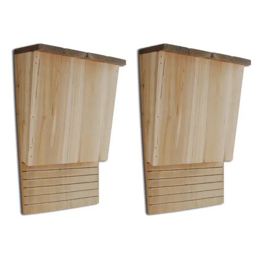 Casas Para Murciélagos 2 Unidades 22x12x34 cm
