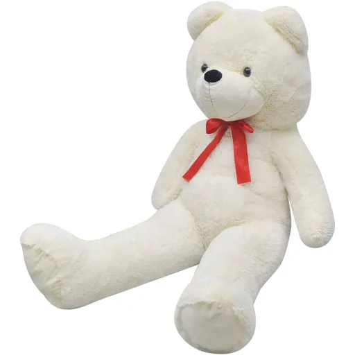 Oso de Peluche XXL Blanco 160 cm