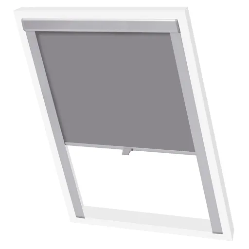 Persiana Opaca Enrollable Gris F06