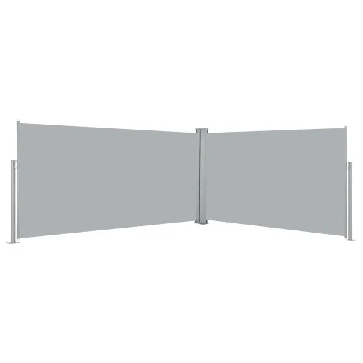 Toldo Lateral Retráctil 160x600 cm Gris