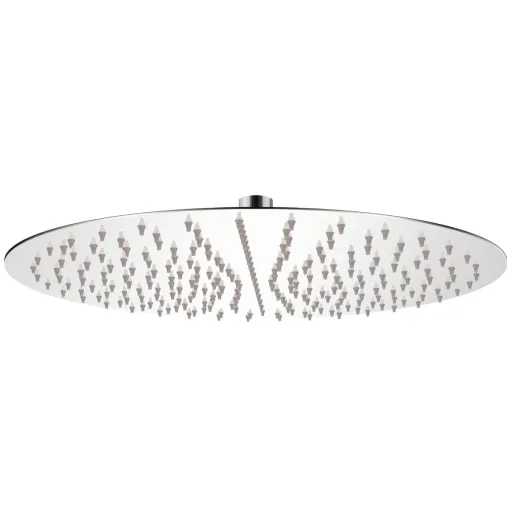 Cabezal de Ducha Redondo Efecto Lluvia Acero Inoxidable 40 cm