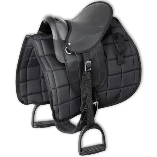 Set de Montura de Pony 10" Negro