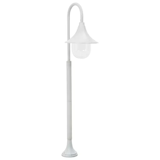 Farola de Jardín de Aluminio Blanca E27 120 cm