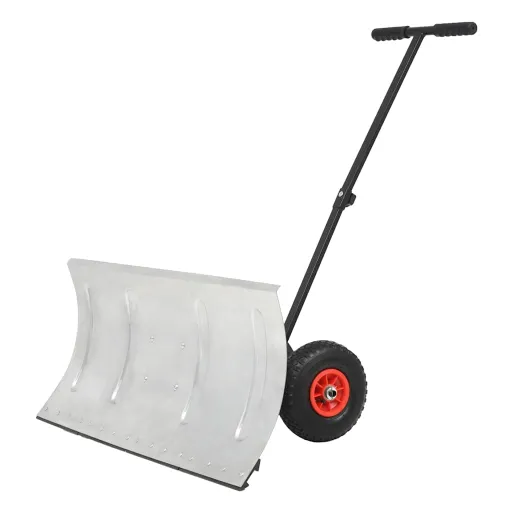 Pala Quitanieves Manual Con Ruedas 100x44 cm