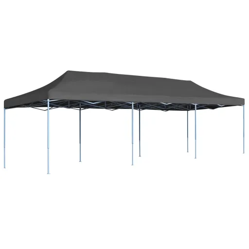 Carpa Para Fiestas Pop-up Plegable Antracita 3x9 m