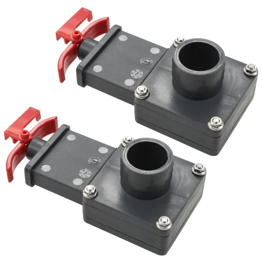 Válvula de Compuerta Para Piscina 2 Uds 1,5"