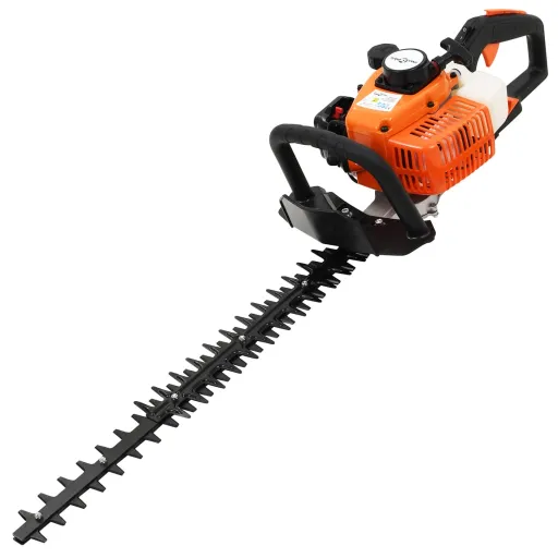 Cortasetos de Gasolina 722 mm Naranja y Negro