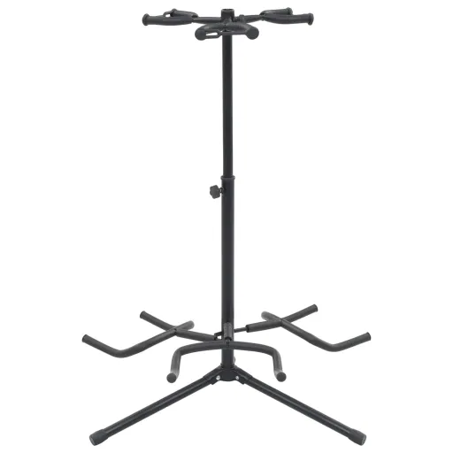 Soporte Para Guitarra de Acero Negro