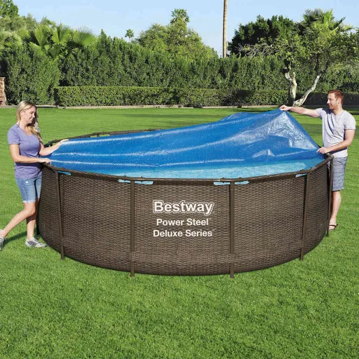 Bestway Cubierta Solar Para Piscina Flowclear 356 cm