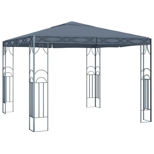 Cenador Gris Antracita 300x300 cm