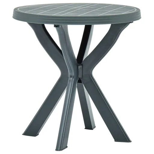 Mesa Bistro Verde Plástico Ø70 cm