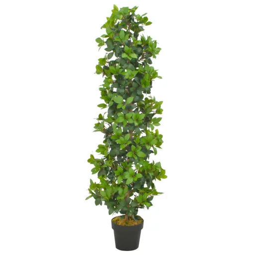 Planta Artificial Árbol de Laurel Con Macetero 150 cm Verde